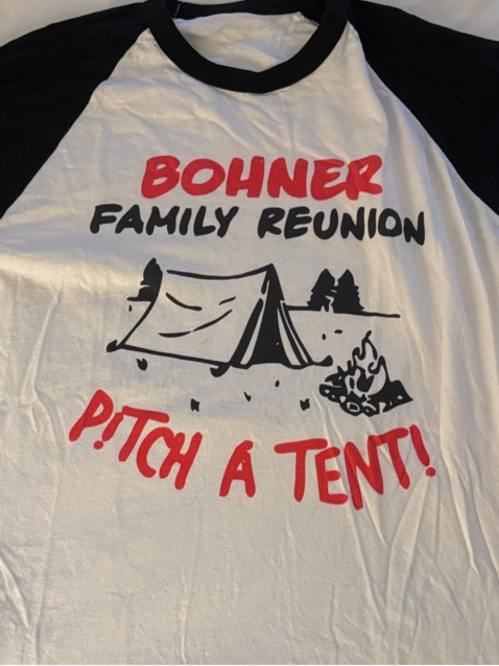 Unisex Bohner Family Reunion Raglan T-Shirt